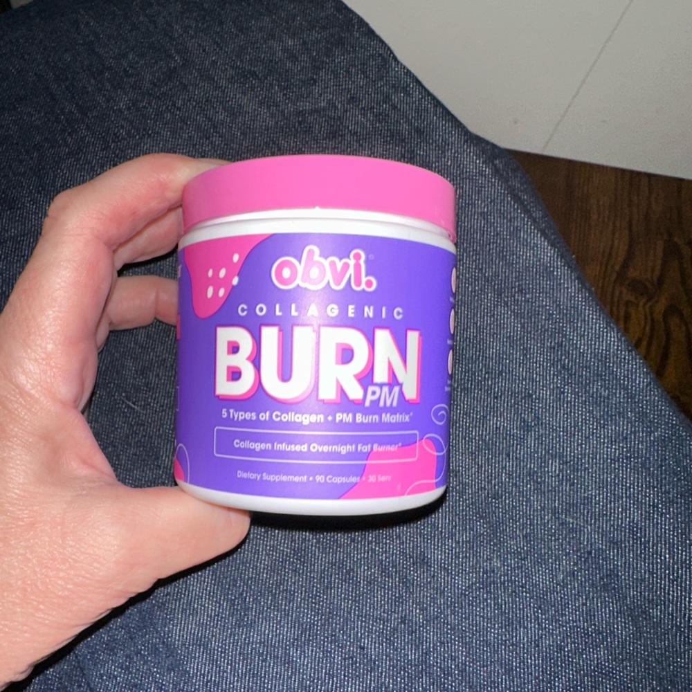 Obvi Collagenic Burn Supplement pm almost full